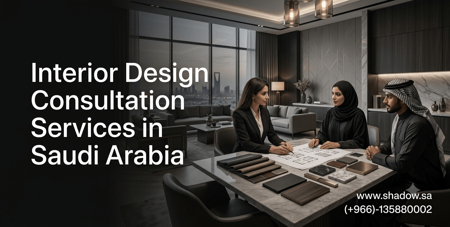 Interior Designing Consultation Services in Saudi Arabia