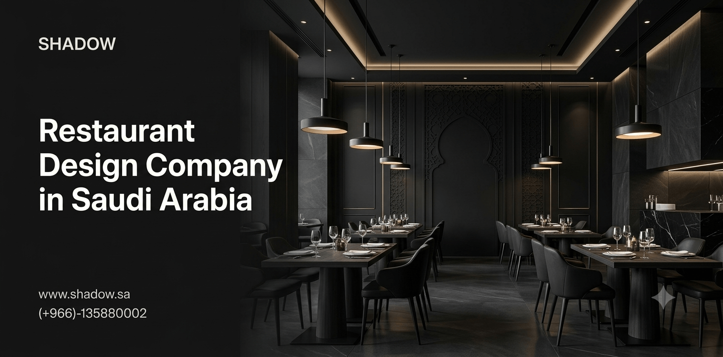 Restaurant Design Company in Saudi Arabia – SHADOW